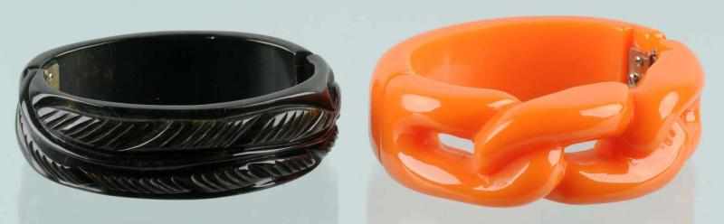 Appraisal: Lot of Bakelite Bracelets Condition Excellent Size Largest Dia