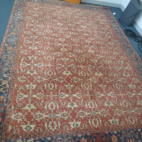 Appraisal: Oriental Style Room Size Rug Hamadan type florals primarily soft