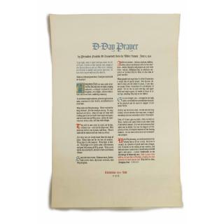 Appraisal: Franklin D Roosevelt - D Day prayer broadside one page