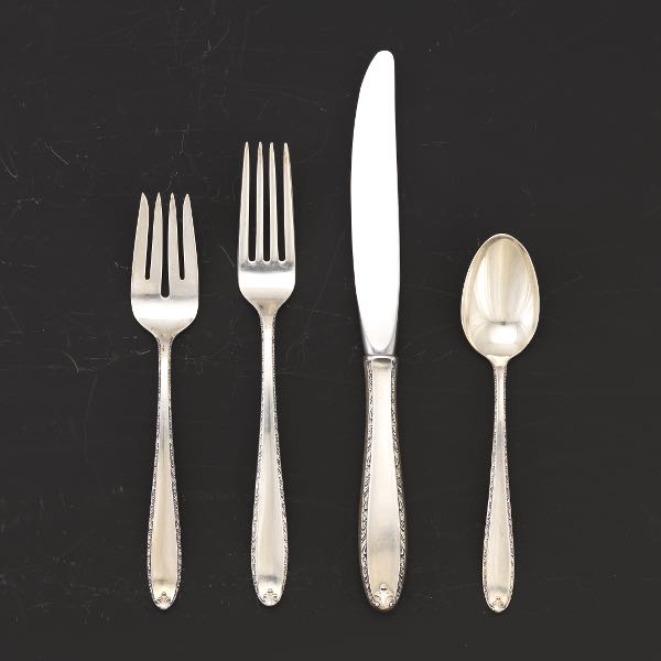 Appraisal: ALVIN SOUTHERN CHARM STERLING FLATWARE Total pieces including dinner forks