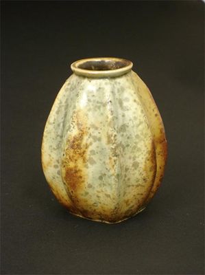 Appraisal: A Martin Brothers stoneware gourd vase by Walter Edwin Martin