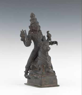 Appraisal: A Cast Metal Nepalese Deity Multi-arm deity seated on a