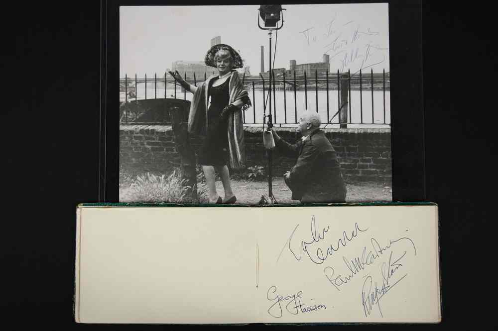 Appraisal: AUTOGRAPH ALBUM WITH THE BEATLES OTHERS - Autograph Album that