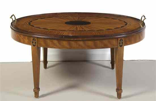 Appraisal: A George III Style Occasional Table E J Victor the