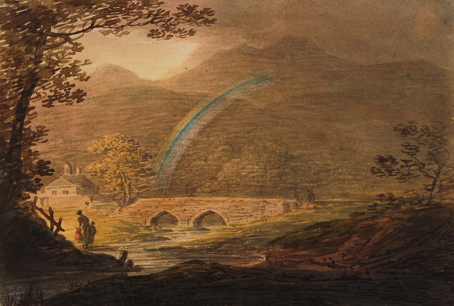 Appraisal: WILLIAM PAYNE - 'Tarralt Bridge and the Jail near Brecon'