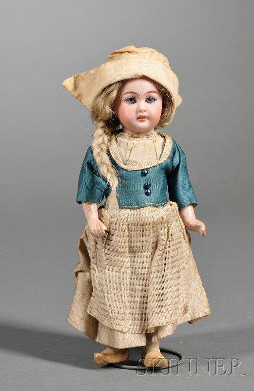 Appraisal: Petite Simon Halbig Bisque Doll early th century with open