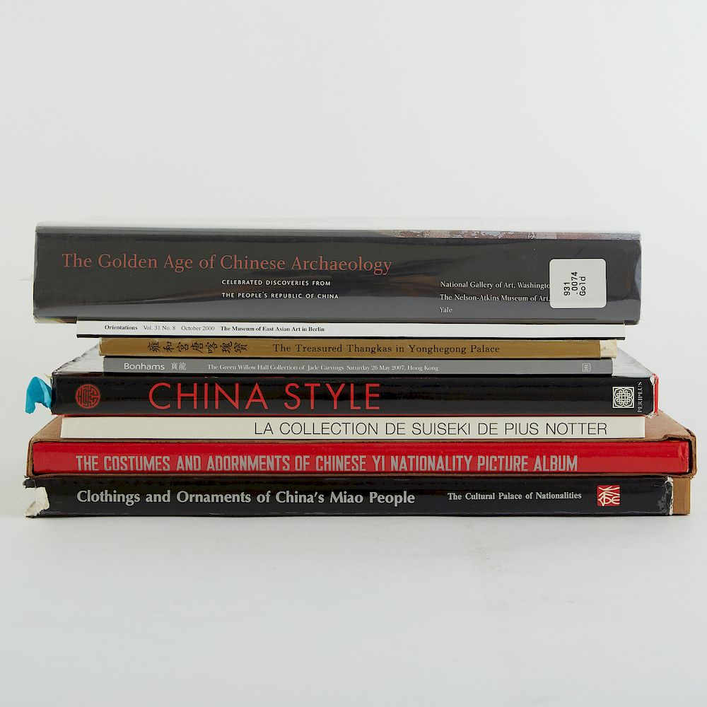 Appraisal: Grp Books Magazines about Chinese Art and History Large group