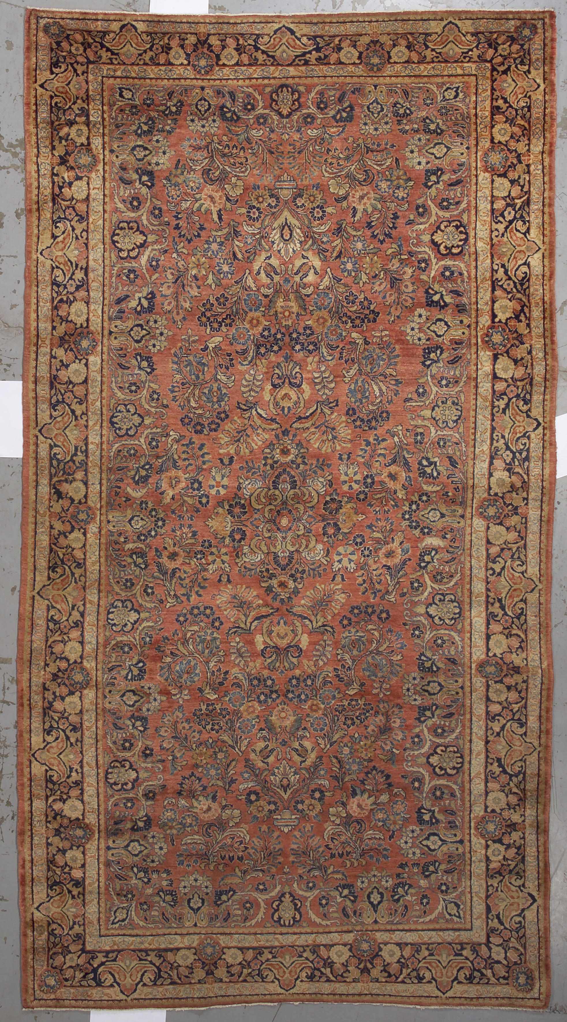 Appraisal: A Sarouk rug Central Persiacirca size approximately ft in x