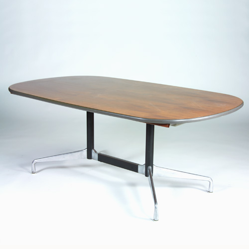 Appraisal: CHARLES EAMES HERMAN MILLER Two pieces a conference table desk