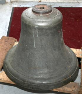 Appraisal: Vintage Bronze Bell signed by A Fulton Pittsburg x no