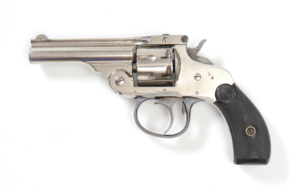 Appraisal: HARRINGTON RICHARDSON TOP BREAK REVOLVER shot rimfire '' barrel nickel