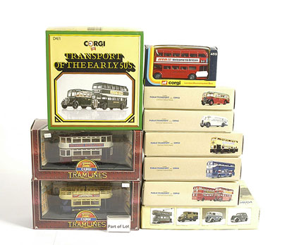 Appraisal: Corgi group of Buses - to include Corgi Classics Buses