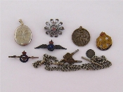 Appraisal: A mixed lot of regimental badges including th Battalion County