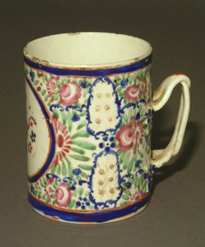 Appraisal: Chinese porcelain mug thc h x diam