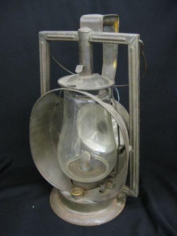 Appraisal: Dietz Inspector Lantern Oil with reflector all original tall