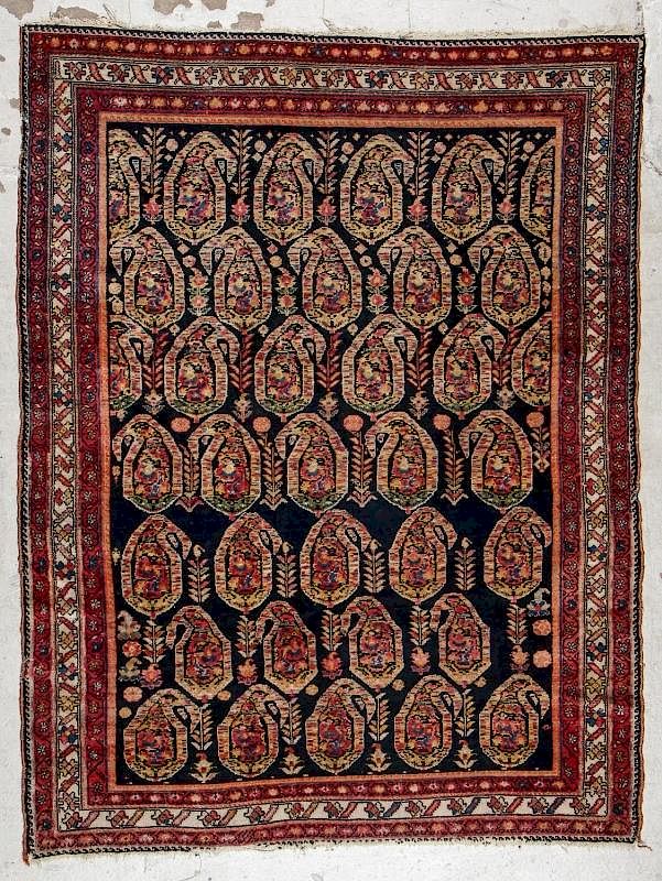 Appraisal: Antique Malayer Rug Persia ' '' x ' '' Antique