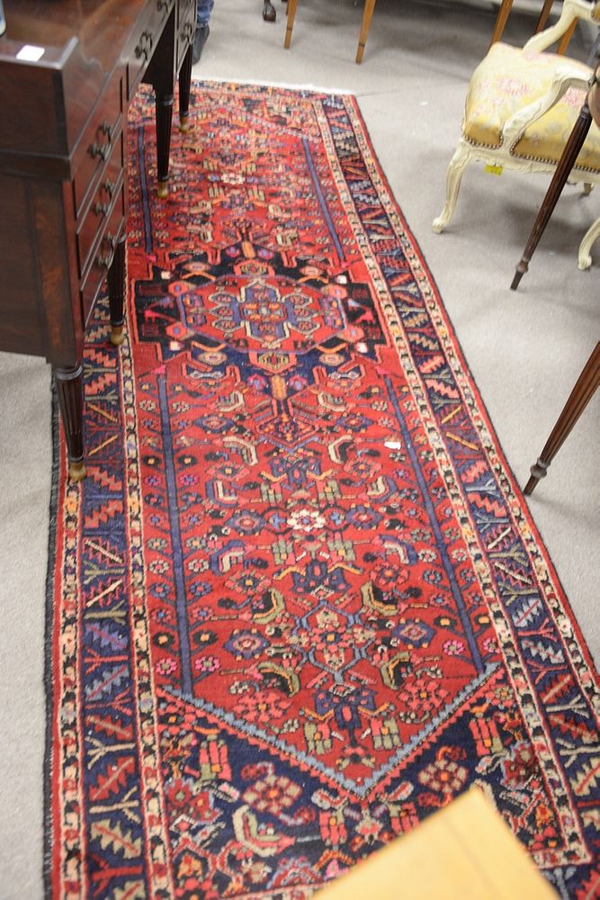 Appraisal: Oriental handmade runner ' x ' Oriental handmade runner '