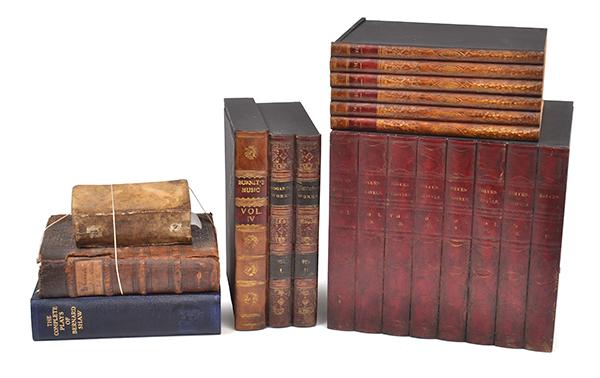 Appraisal: A LARGE COLLECTION OF FAUX BOOKS AND DECORATIVE BINDINGS