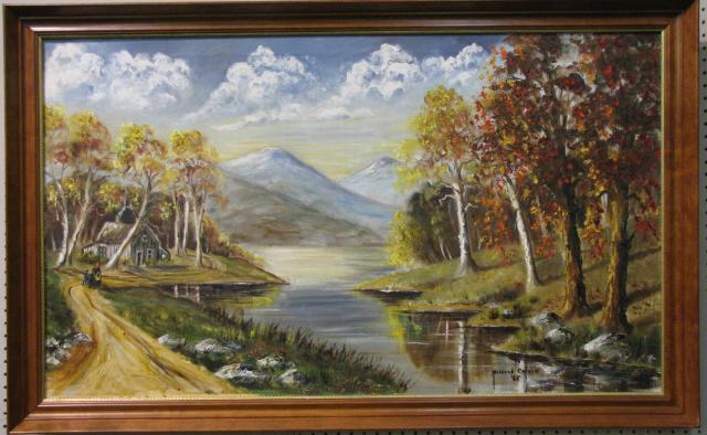 Appraisal: Mildred Colvin KY - x Oil on Canvas Signed lower