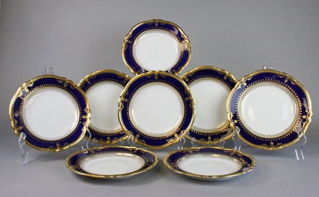 Appraisal: Set of Copeland Spode Lancaster Dessert Plates Copeland Spode for