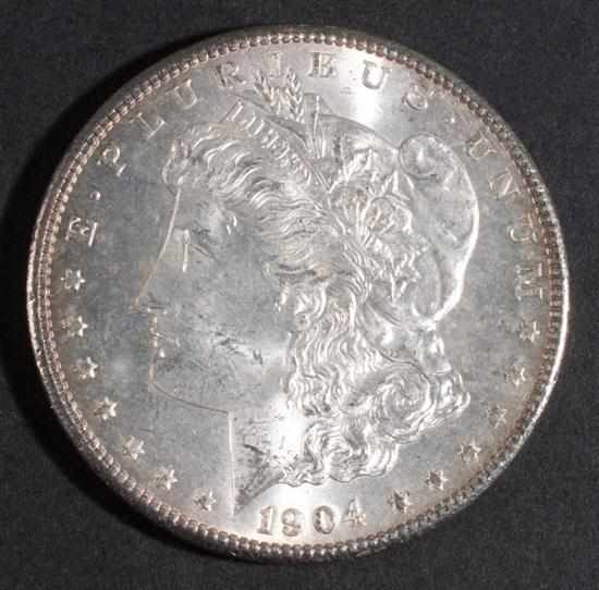 Appraisal: United States Morgan type silver dollar -S MS- Estimate -