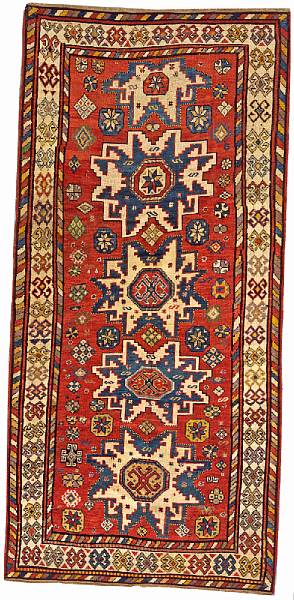 Appraisal: A Lesghi rug Caucasus circa size approximately ft in x