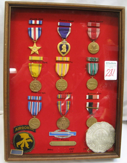 Appraisal: A COLLECTION OF WORLD WAR II and some still awarded