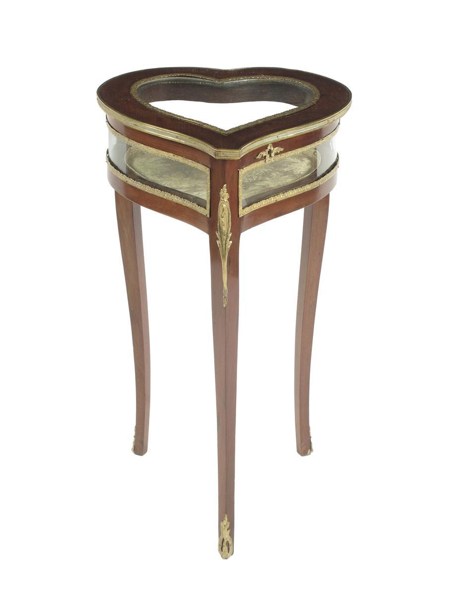 Appraisal: A late th century French mahogany and gilt metal mounted