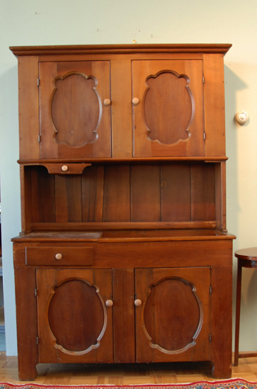 Appraisal: A th C Pennsylvania Cupboard-top Dry Sink of various woods