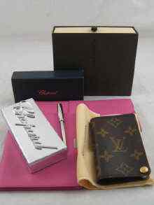 Appraisal: A Chopard biro in presentation case and box a Louis