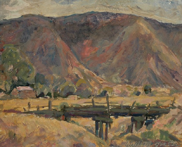 Appraisal: William Jock Frater - The Old Bridge at Strath Creek