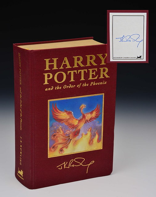 Appraisal: ROWLING J K Harry Potter and The Order of the