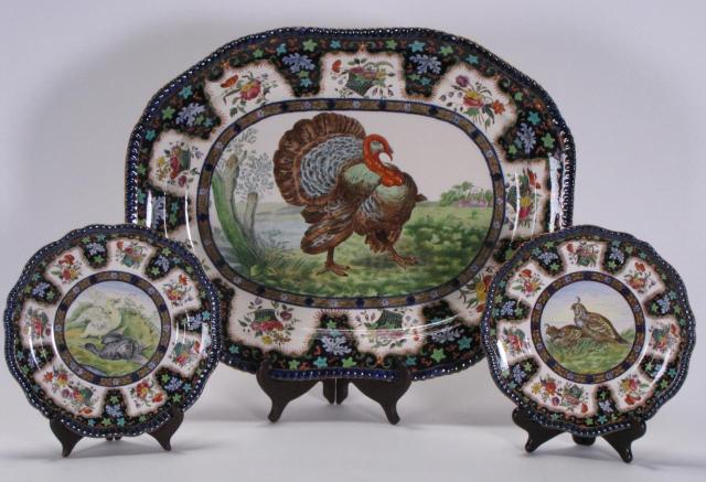 Appraisal: Copeland Spode game bird set including eight plates and one