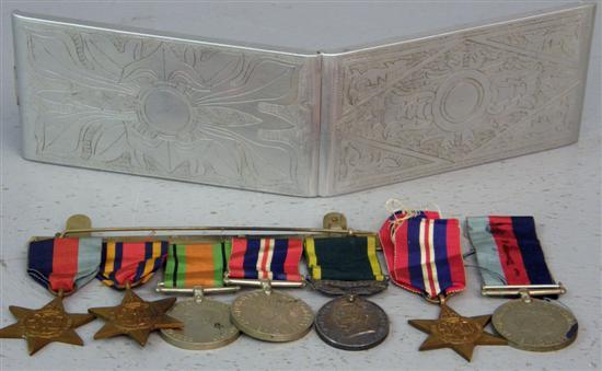 Appraisal: Second World War Medal group for Sgt A Jobson R