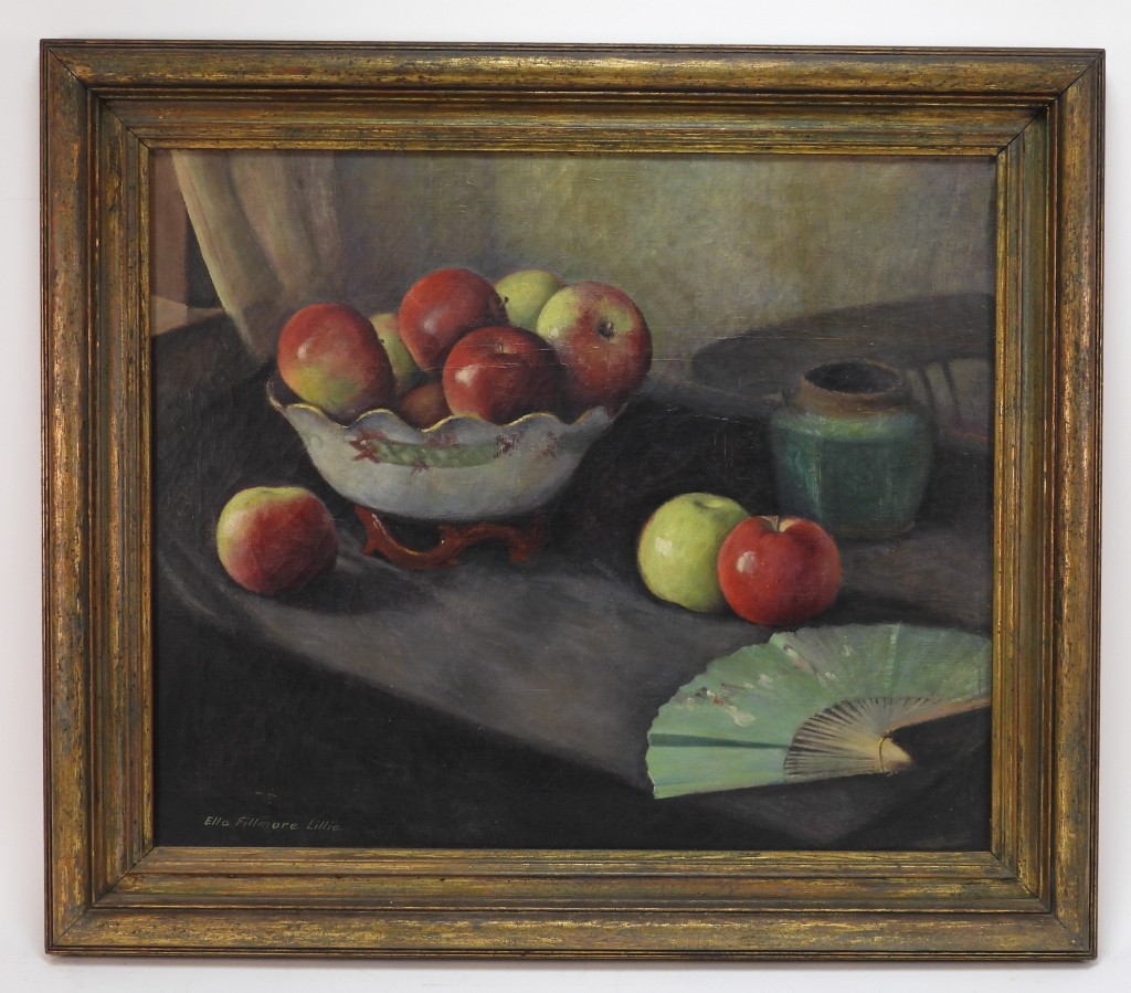 Appraisal: ELLA FILLMORE LILLIE ORIENTAL STILL LIFE PAINTING Vermont Florida Minnesota