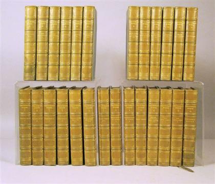 Appraisal: vols Thackeray William Makepeace The Works of London Smith Elder