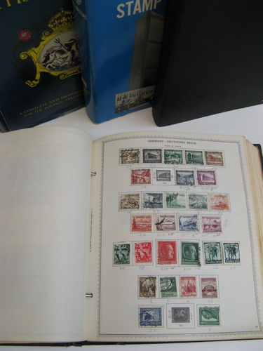 Appraisal: TEN ALBUMS OF COLLECTIBLE STAMPS titled United Nations British Oceania