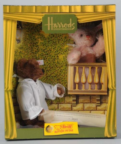 Appraisal: Harrods Steiff Romeo Juliet Bears Set Description Includes boxes Made