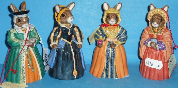 Appraisal: Royal Doulton Bunnykins Figures Catherine Parr DB Anne of Cleaves