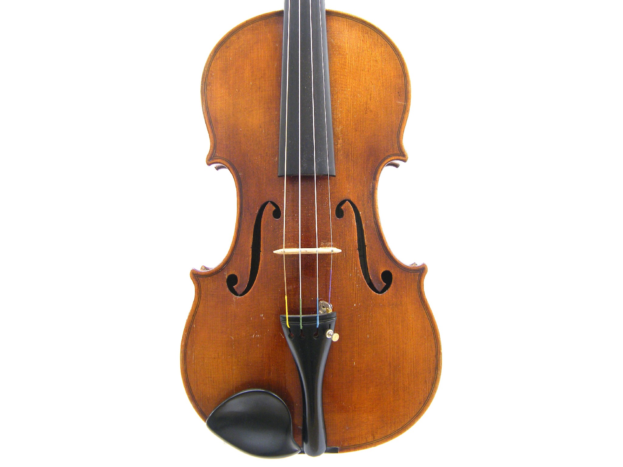 Appraisal: German violin by and labelled Ernst Heinrich Roth Markneukirchen Germany