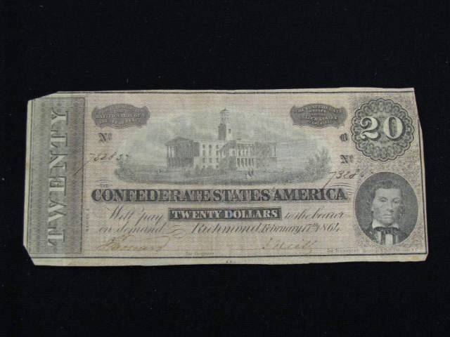 Appraisal: Confederate Note Richmond