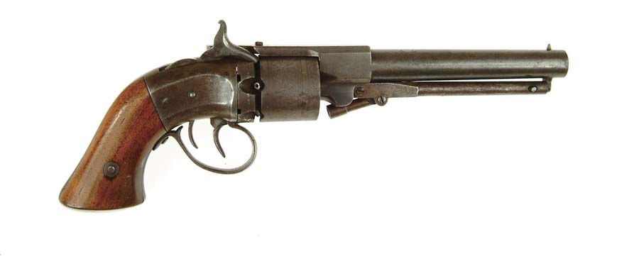 Appraisal: SPRINGFIELD ARMS WARNER PATENT NAVY PERCUSSION REVOLVER Cal SN -trigger