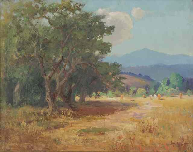 Appraisal: ARTHUR WILLIAM BEST OIL ON CANVAS California - Arthur came