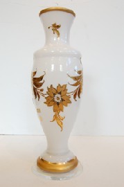 Appraisal: MURANO OPALINI GLASS VASE SIGNED GARI