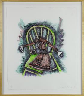 Appraisal: Print Elizabeth Murray Elizabeth Murray American - Flying Off etching