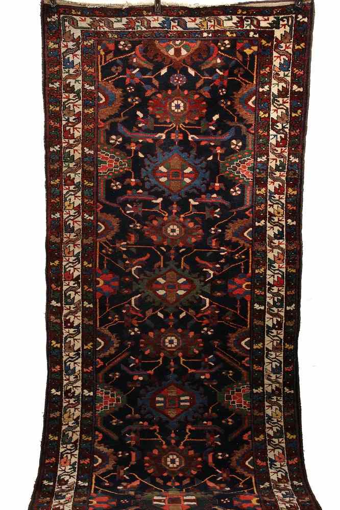 Appraisal: ORIENTAL RUG - Early th c Northwest Persian Navy Blue