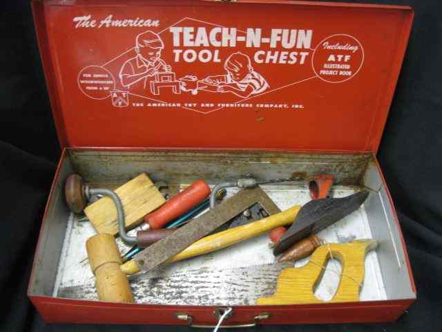 Appraisal: Toy Wood Workers Set