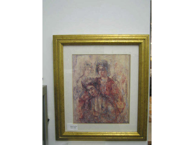 Appraisal: Edna Hibel Print David Bathsheba