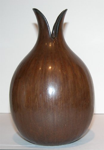 Appraisal: Artist Gunnar Nylund for Rorstrand Title Gourd Shaped Vase with