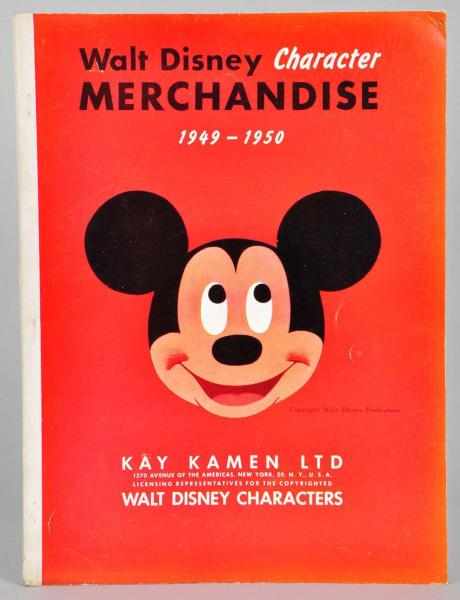 Appraisal: Disney Character - Merchandise Catalog Description Extremely scarce catalog marked